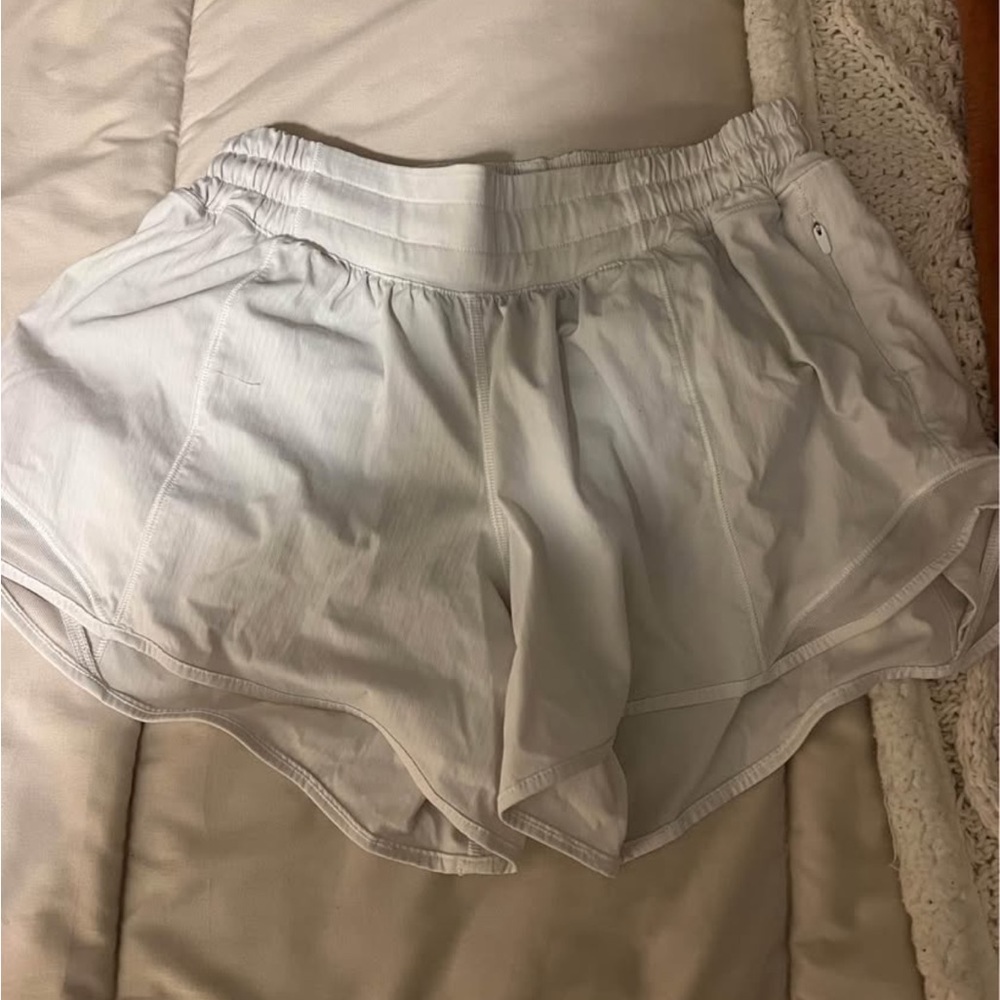 Lululemon white shorts